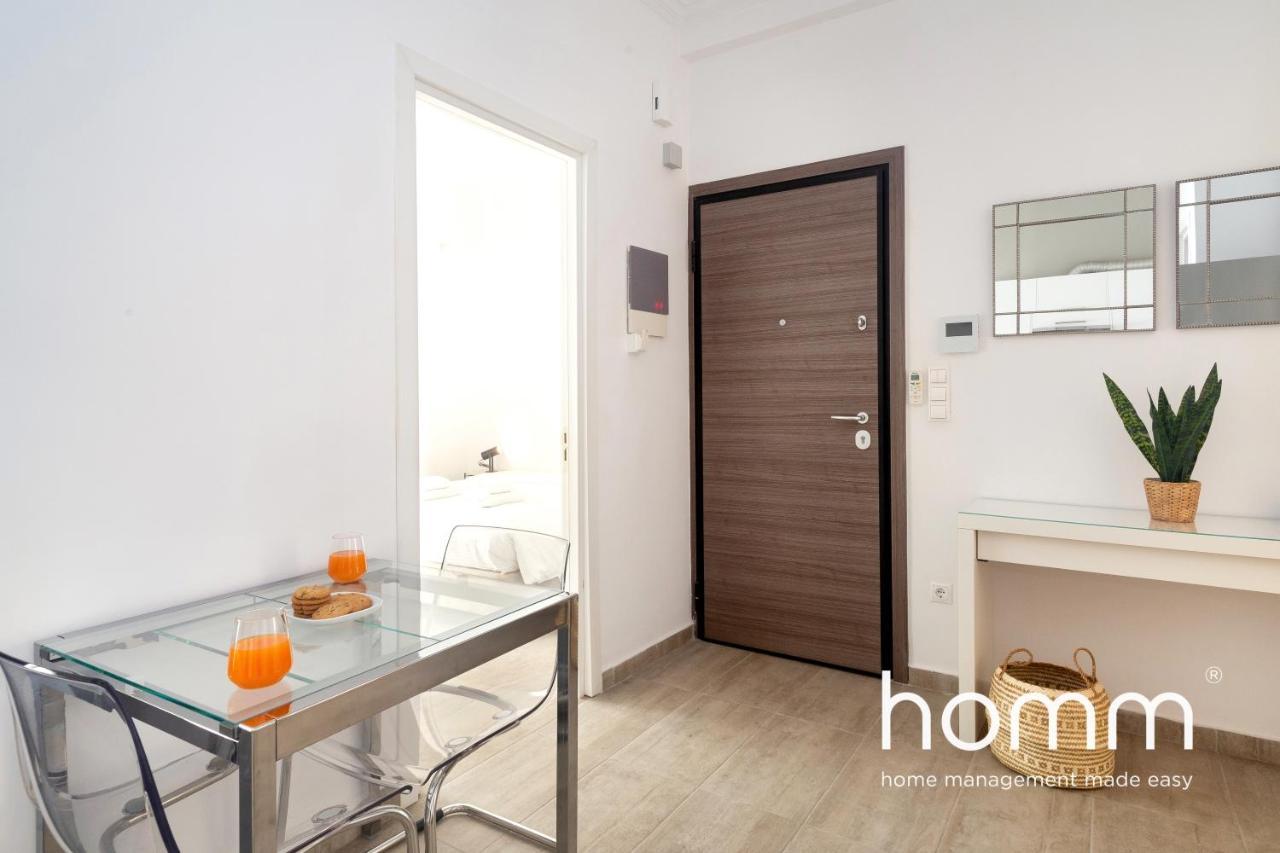 Apartament Exquisite Downtown Homm 2Bdr Evinou Str Ateny Zewnętrze zdjęcie