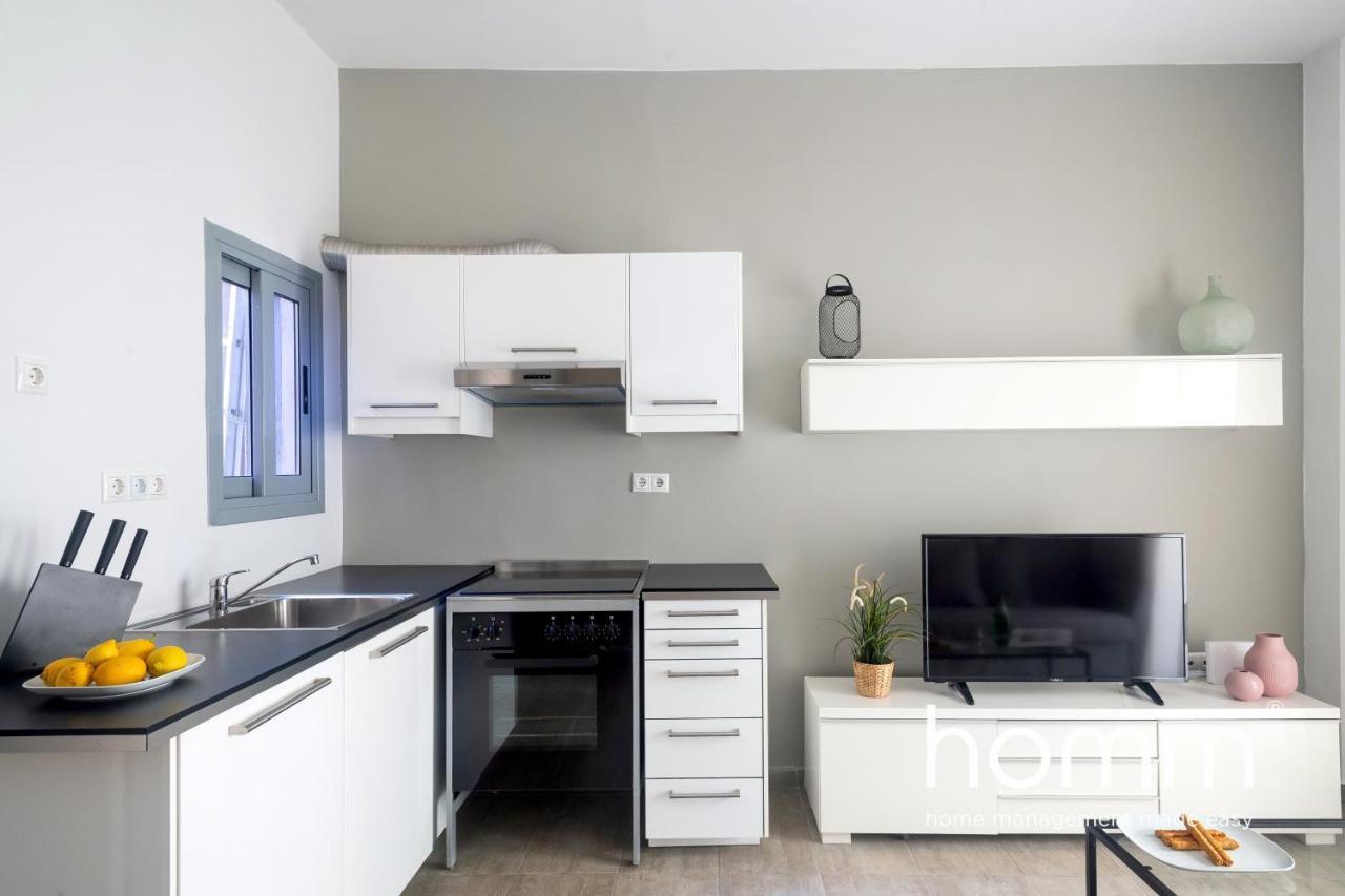 Apartament Exquisite Downtown Homm 2Bdr Evinou Str Ateny Zewnętrze zdjęcie