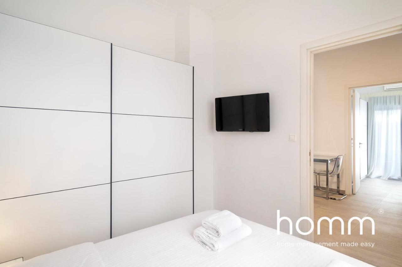 Apartament Exquisite Downtown Homm 2Bdr Evinou Str Ateny Zewnętrze zdjęcie