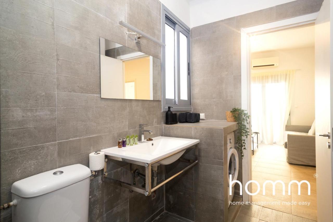 Apartament Exquisite Downtown Homm 2Bdr Evinou Str Ateny Zewnętrze zdjęcie