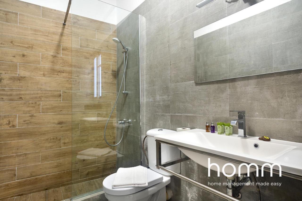 Apartament Exquisite Downtown Homm 2Bdr Evinou Str Ateny Zewnętrze zdjęcie