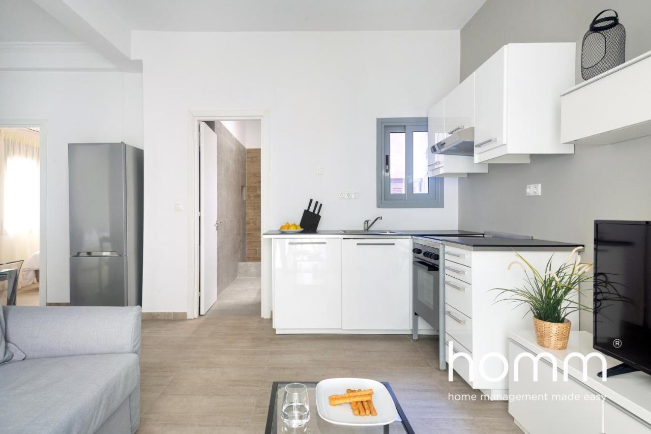Apartament Exquisite Downtown Homm 2Bdr Evinou Str Ateny Zewnętrze zdjęcie